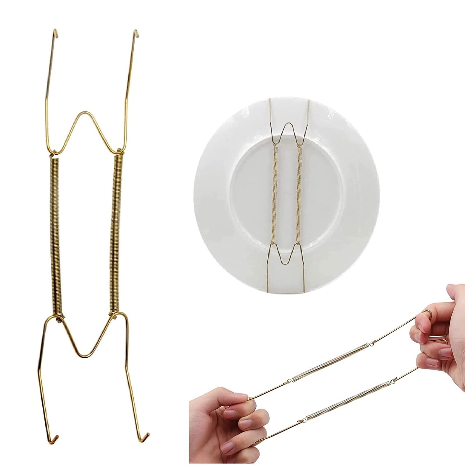 8 10 12 14 16Inch Plate Hangers for Walls Dish 16in, as picture show