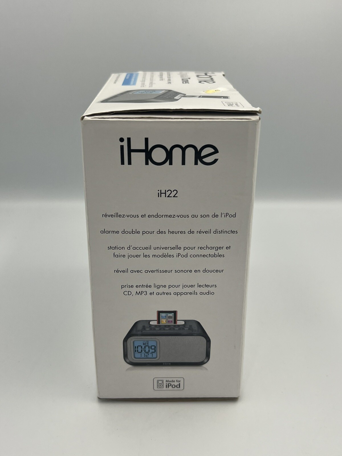 iHome iH22 System Dual Alarm Clock iPhone iPod Charger