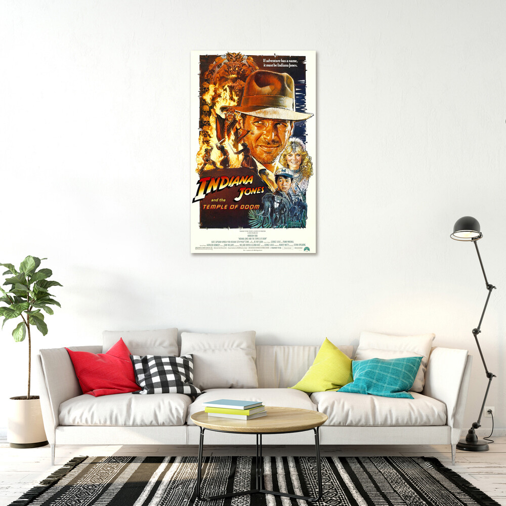 Indiana Jones And The Temple Of Doom – Movie Poster (Regular Style) (27 X 40″)