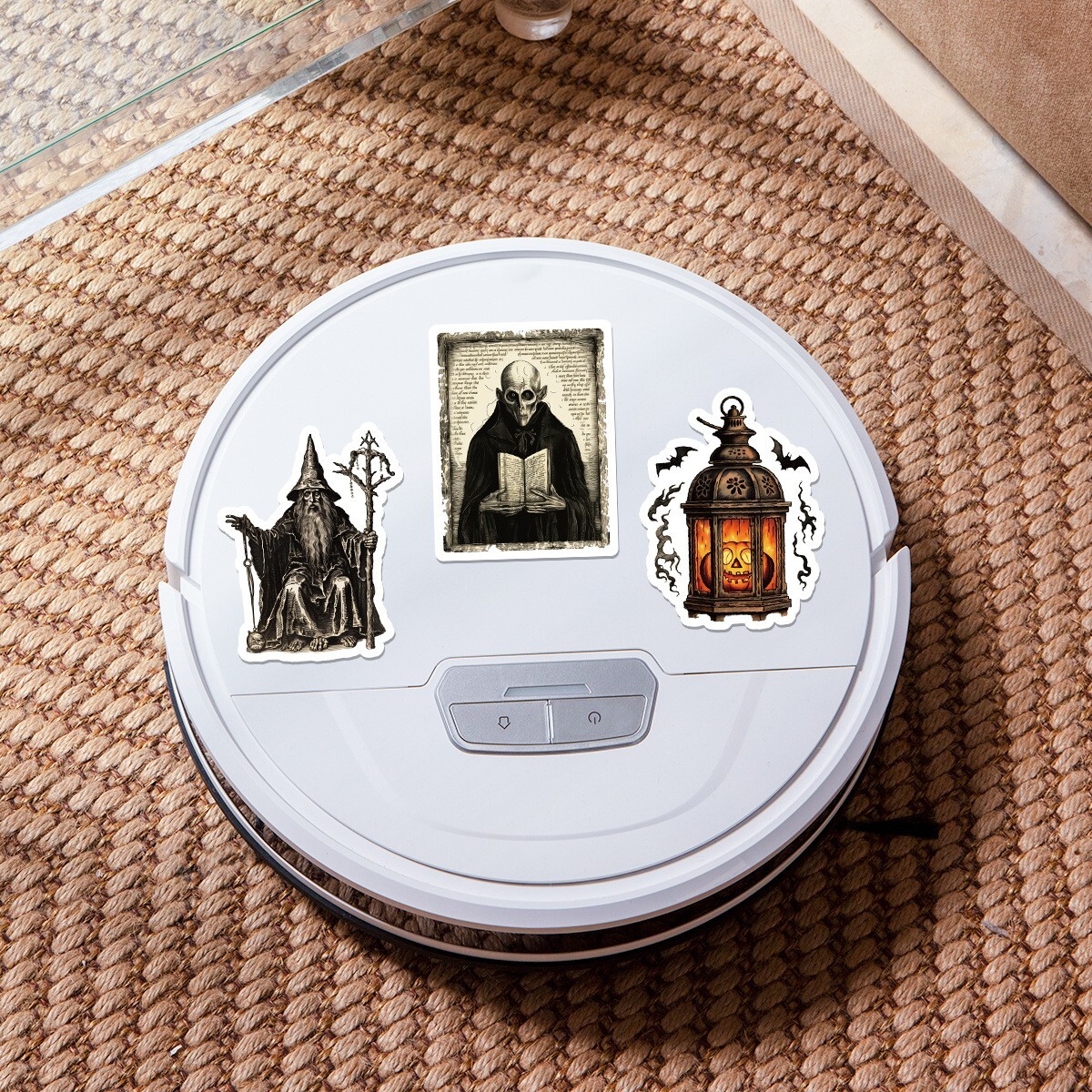 50 Pcs Stickers Vintage Halloween Laptop Luggage Skateboard Car Graffiti Vinyl