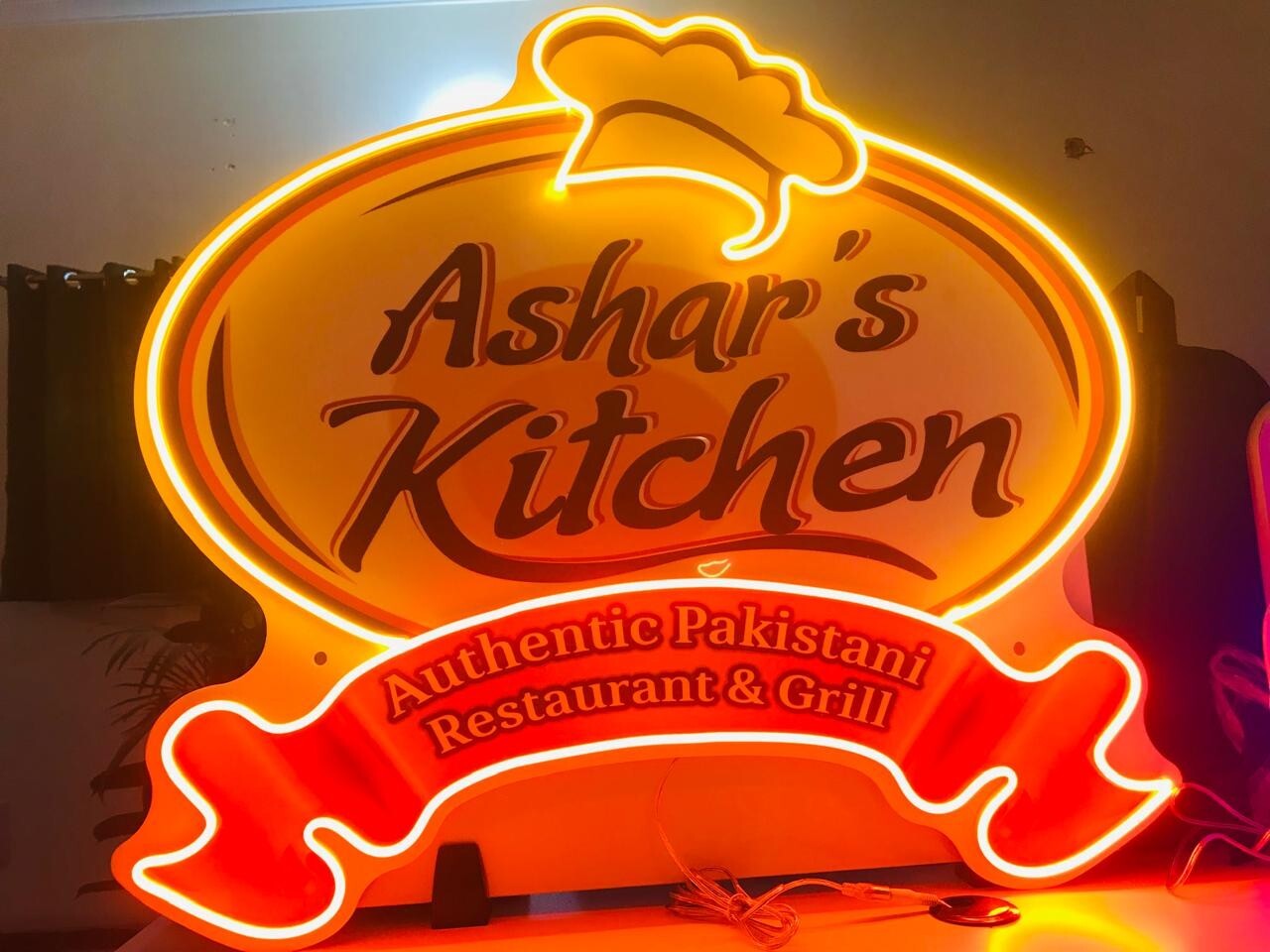 Custom Business Logo Neon Sign Personalized LED Wall Decor | Storefront Branding