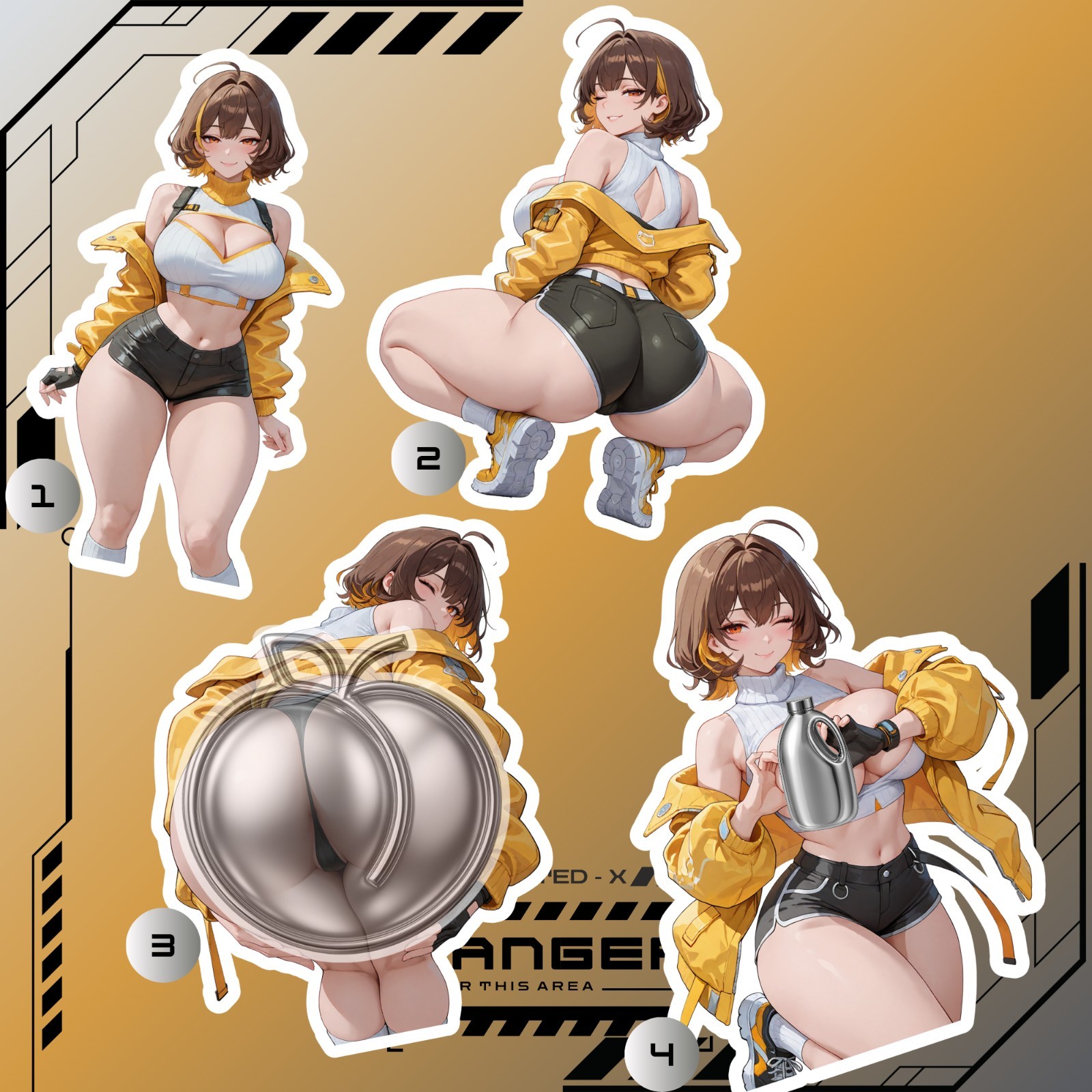 Anis: Star | Nikke | Anime Girl Waifu Sticker Decal
