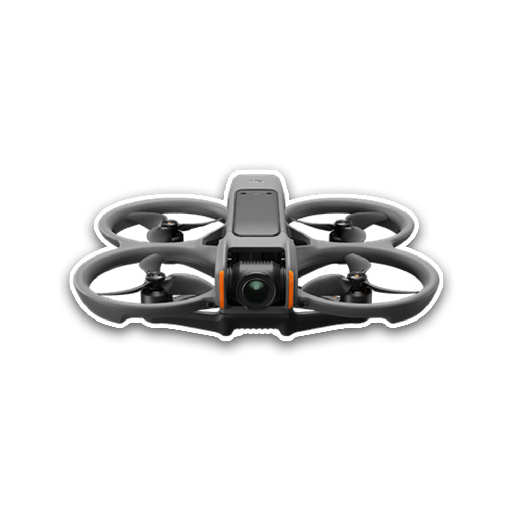 DJI Avata 2 Sticker 4 inch Vinyl Decal DJI drone RC Hobby Drone Flying Sport