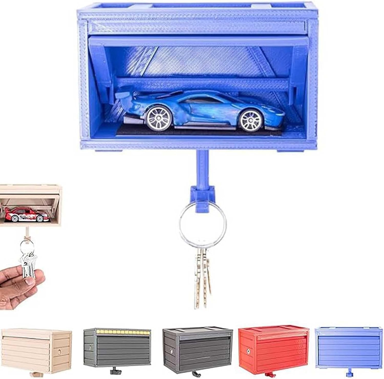 Car Garage Key Holder Car Key Holder Wall Small Cars Garage Key Holders