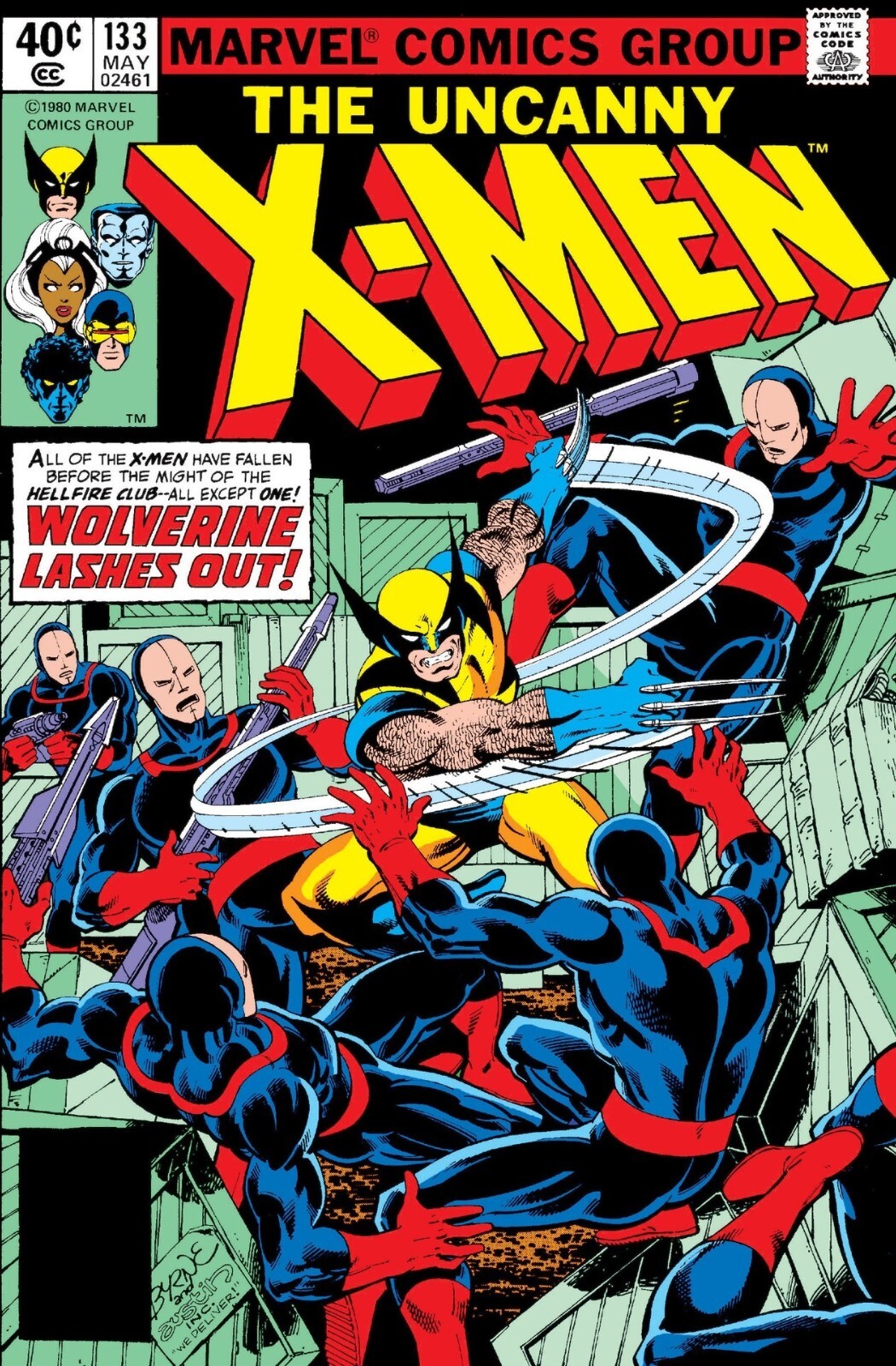 UNCANNY X-MEN #133 COMIC BOOK COVER 11″x17″ POSTER PRINT