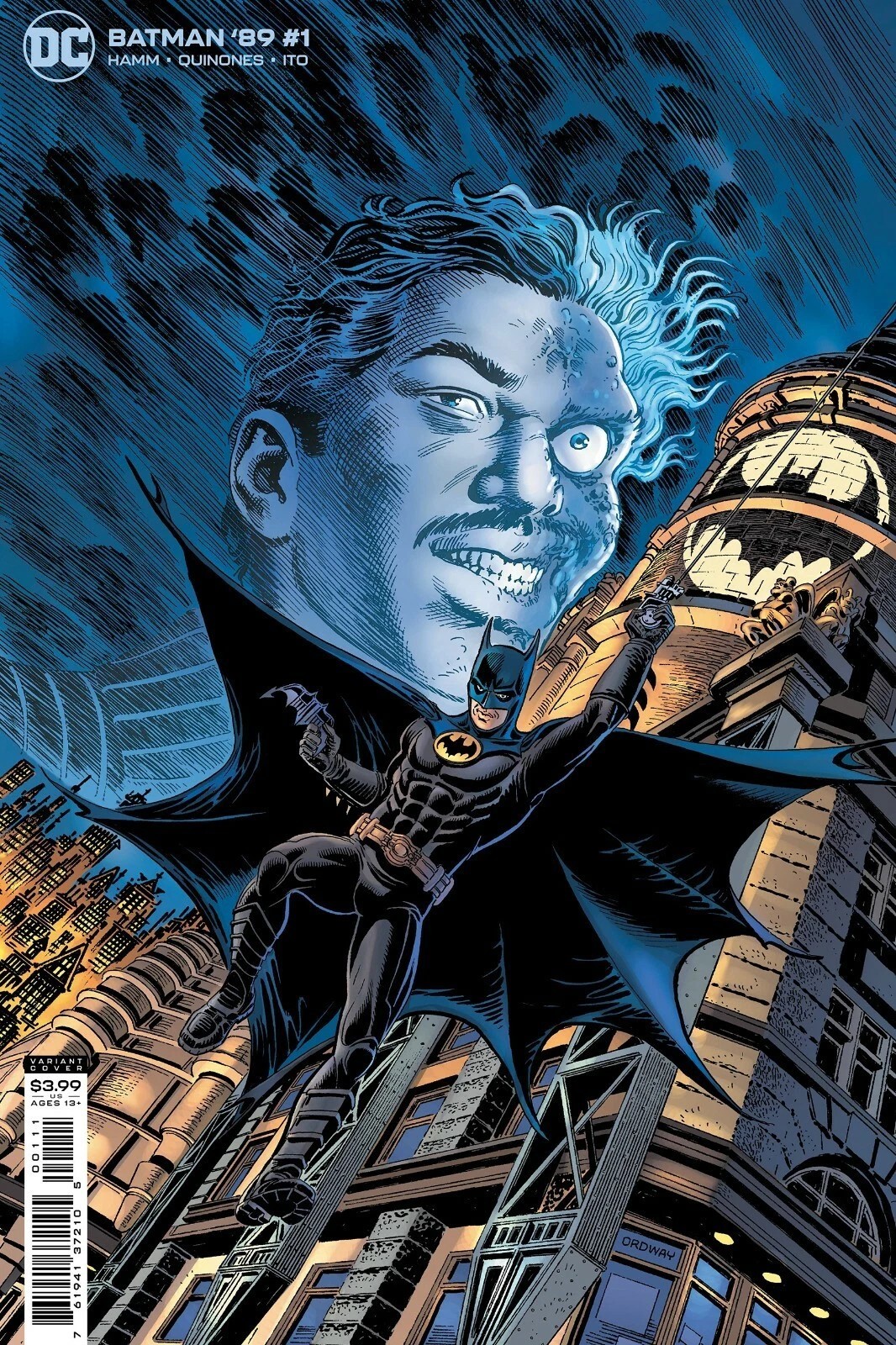 Batman 89 Two-face Comic book Cover POSTER PRINT 16″x24″ HOME wall art DECOR
