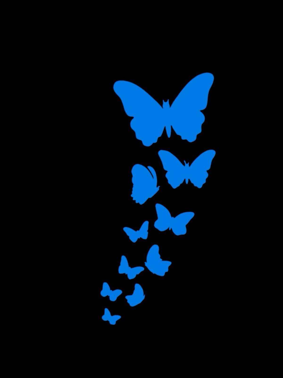 Butterfly’s Decal for car Windows Laptops most Smooth Surfaces