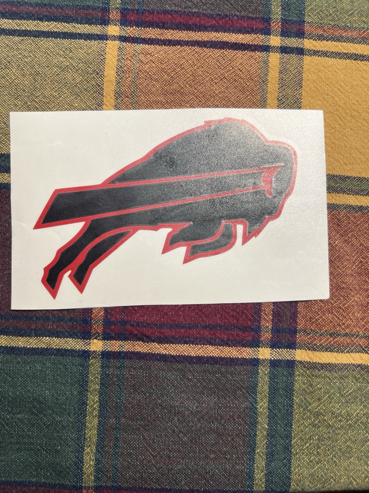 Buffalo Bills Logo Vinyl – Multcolor – 3″- 6″ Decal NFL Sticker for Car, Window