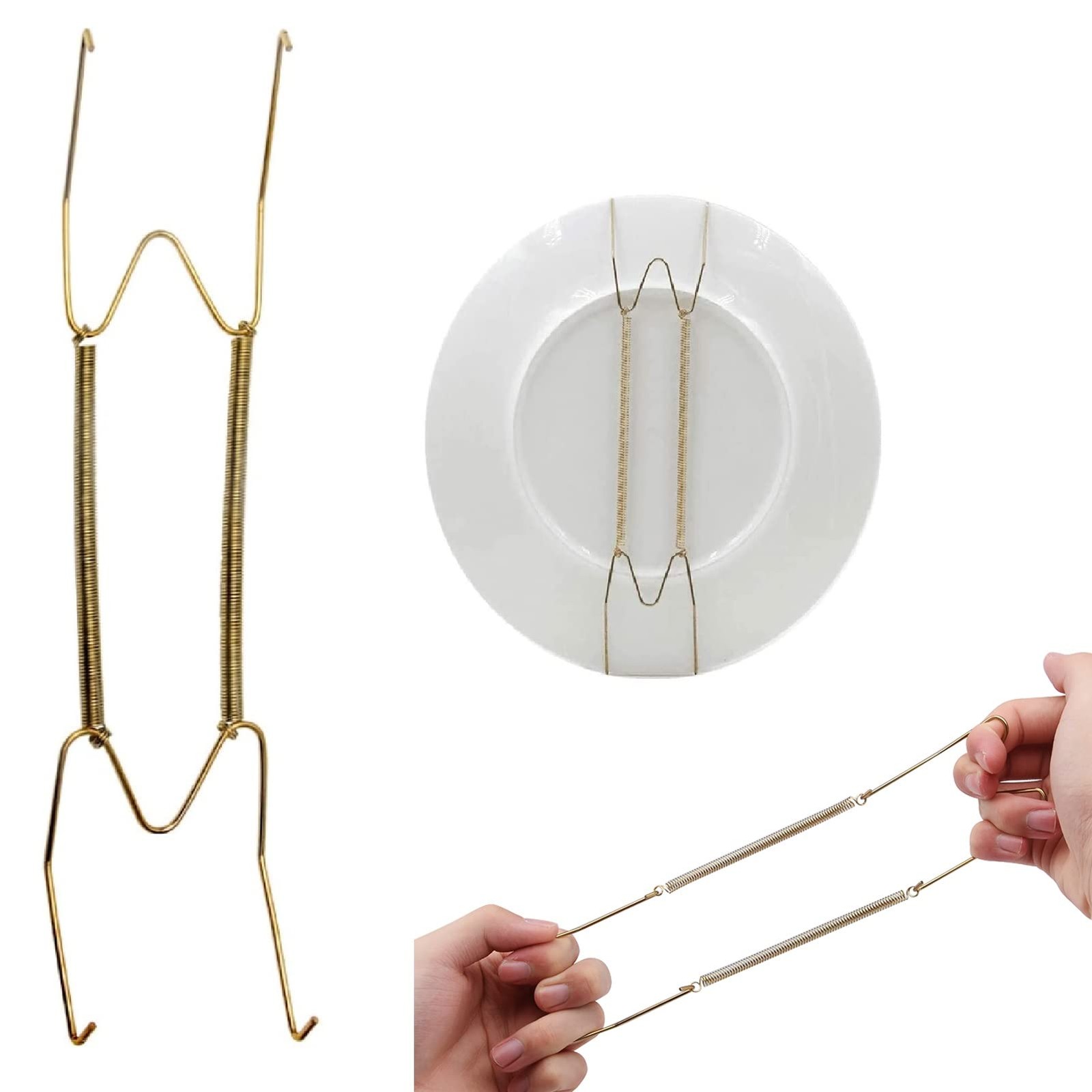 8 10 12 14 16Inch Plate Hangers for Walls Dish 12in, as picture show