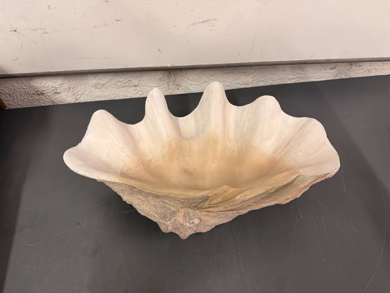 Uttermost Handmade Clam Shell 22-3/4″ Wide Stone Accent Bowl # 19800