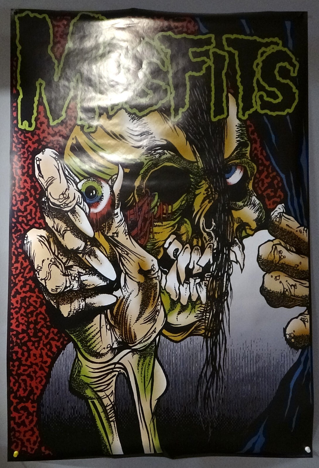 Misfits Skull Eye Poster 24in x 36in NOT FRAMED