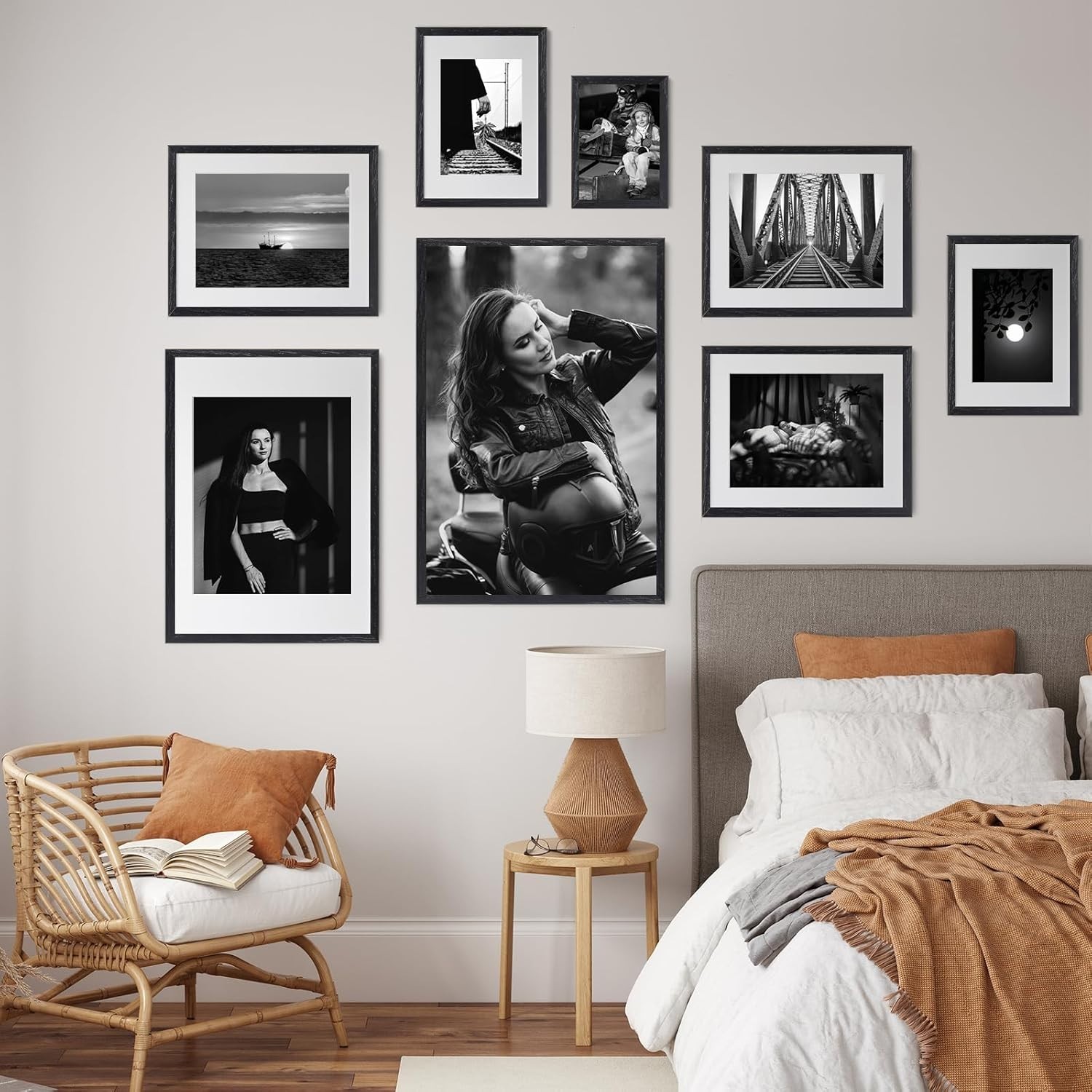 puthiac 16×24 Picture Frames for Wall – Minimalist 16×24 Poster Frame Natural