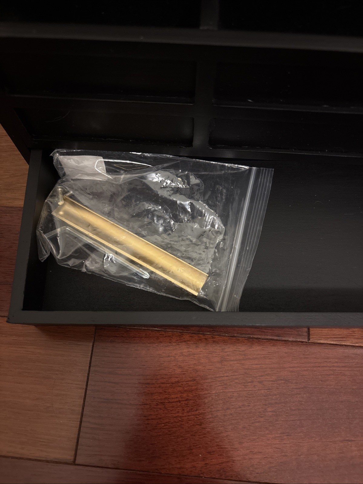 Unbranded Mail Organizer, No Box, Unused, Black, Wood 12 in x 5in x 7in w/ Handl