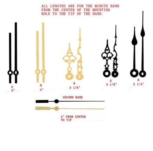 Takane Quartz Clock Movement Mechanism Kit, Choose your hands, clock parts