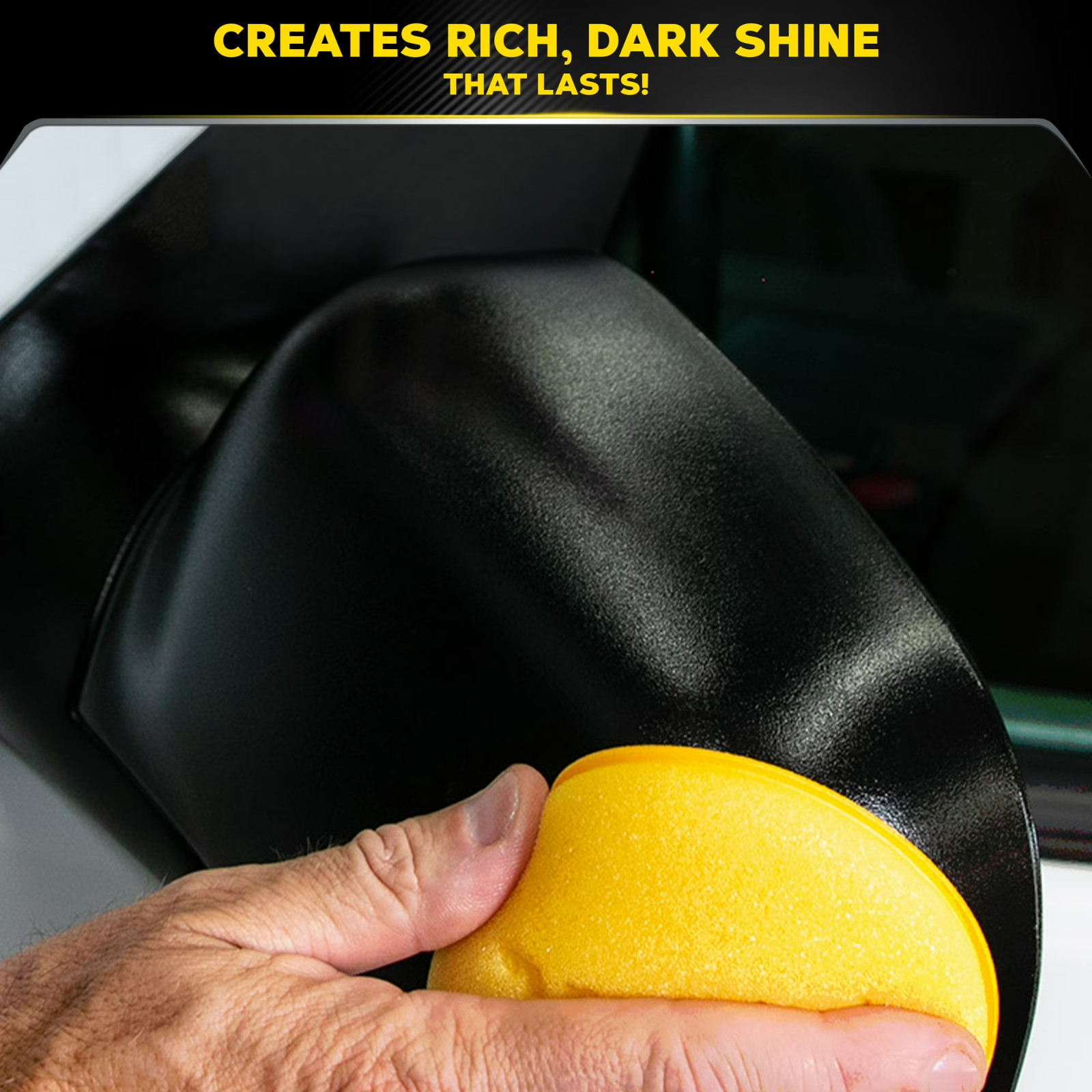 Meguiar’s Ultimate Black Plastic Restorer, Durable Car Restorer for 12 oz.