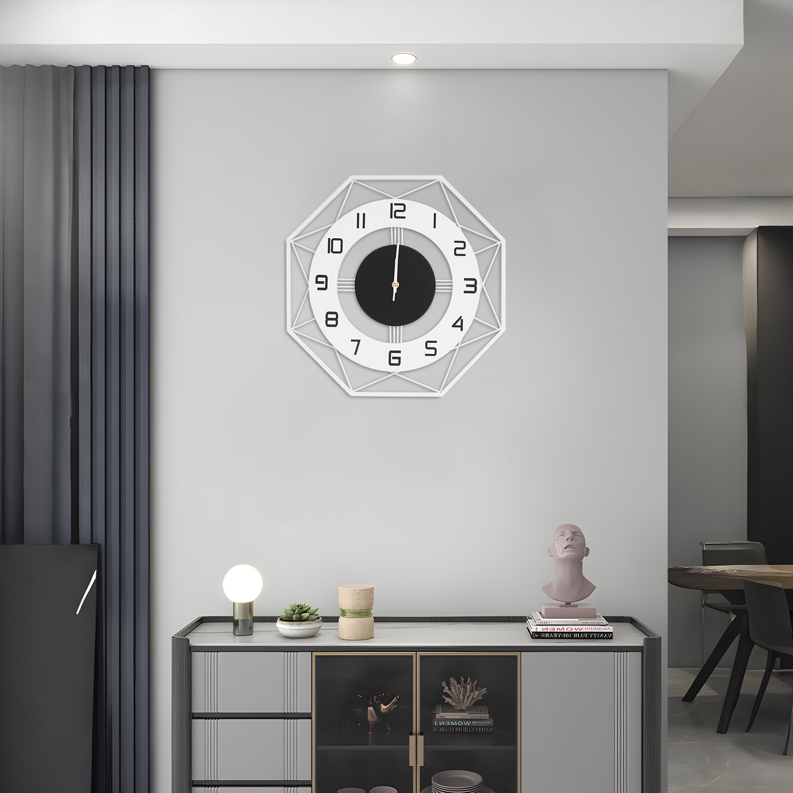 Modern Wall Clock Decorative Indoor Wall Clock, Wall Mounted Clock for Home?