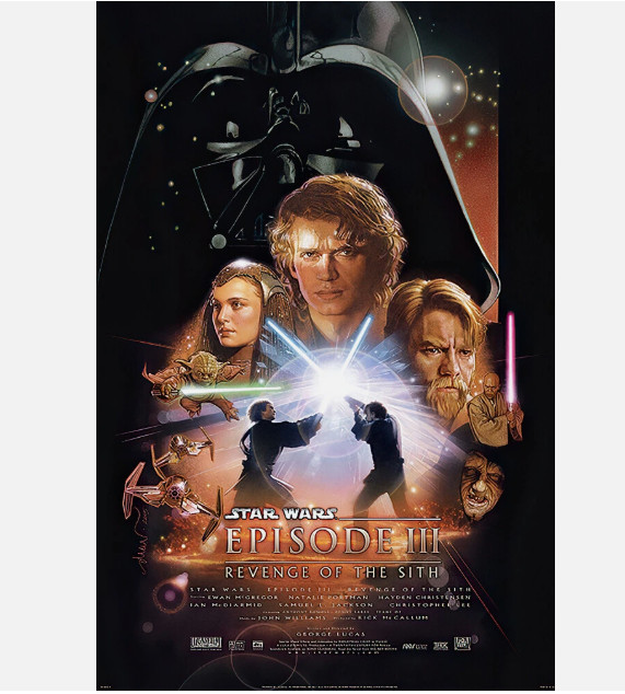 Star Wars Episode III Revenge Of The Sith Movie Poster