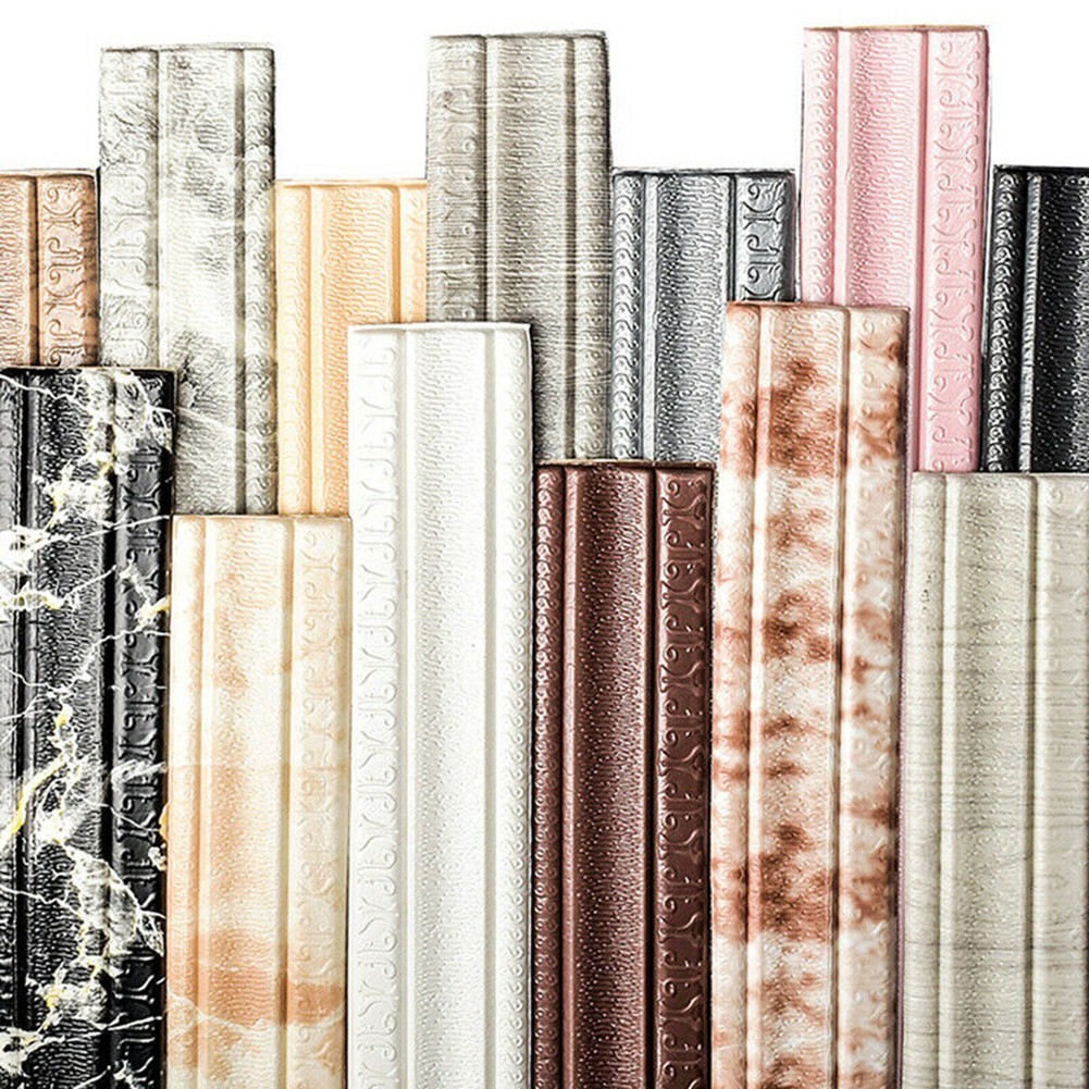 8CM??230CM Wall Trim Line Skirting Border Decor Sticker Wallstick Decor