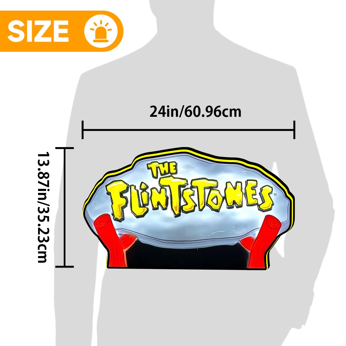 The Flintstones Pinball Topper 3D Printed LED Lightbox Arcade Pinball Machine