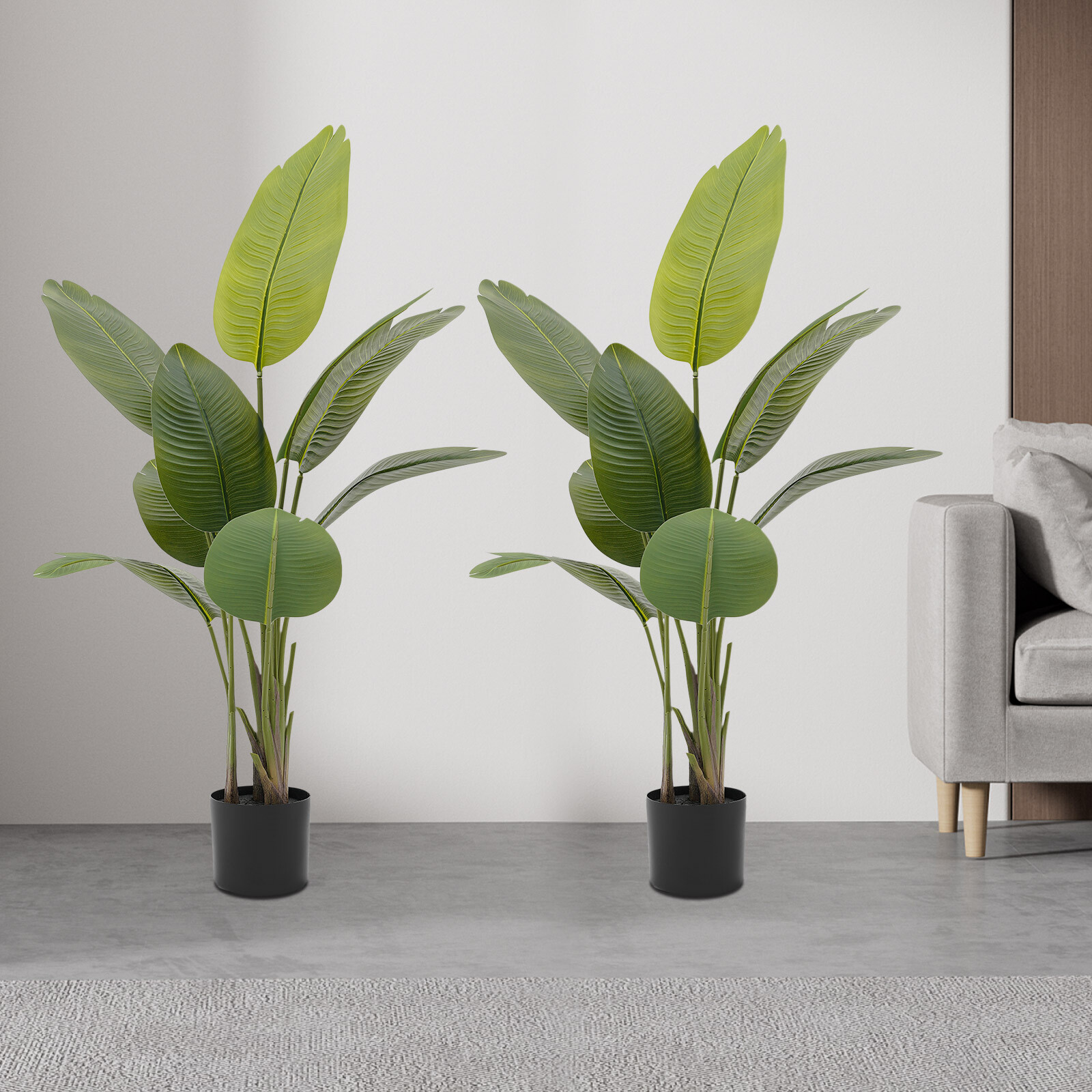 Artificial Plant Artificial Plant with Base, Artificial Plantfor Indoor Outdoor.