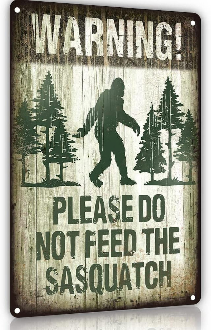 Warning Metal Tin Sign, Vintage Retro Funny Metal Sign for Indoor&Outdoor, Ca…