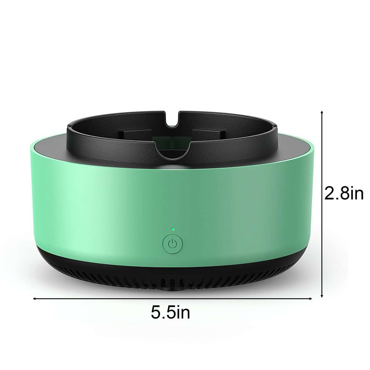 2 in 1 Smokeless Ashtray Air Purifier Multifunctional Smokeless Negative Ions US