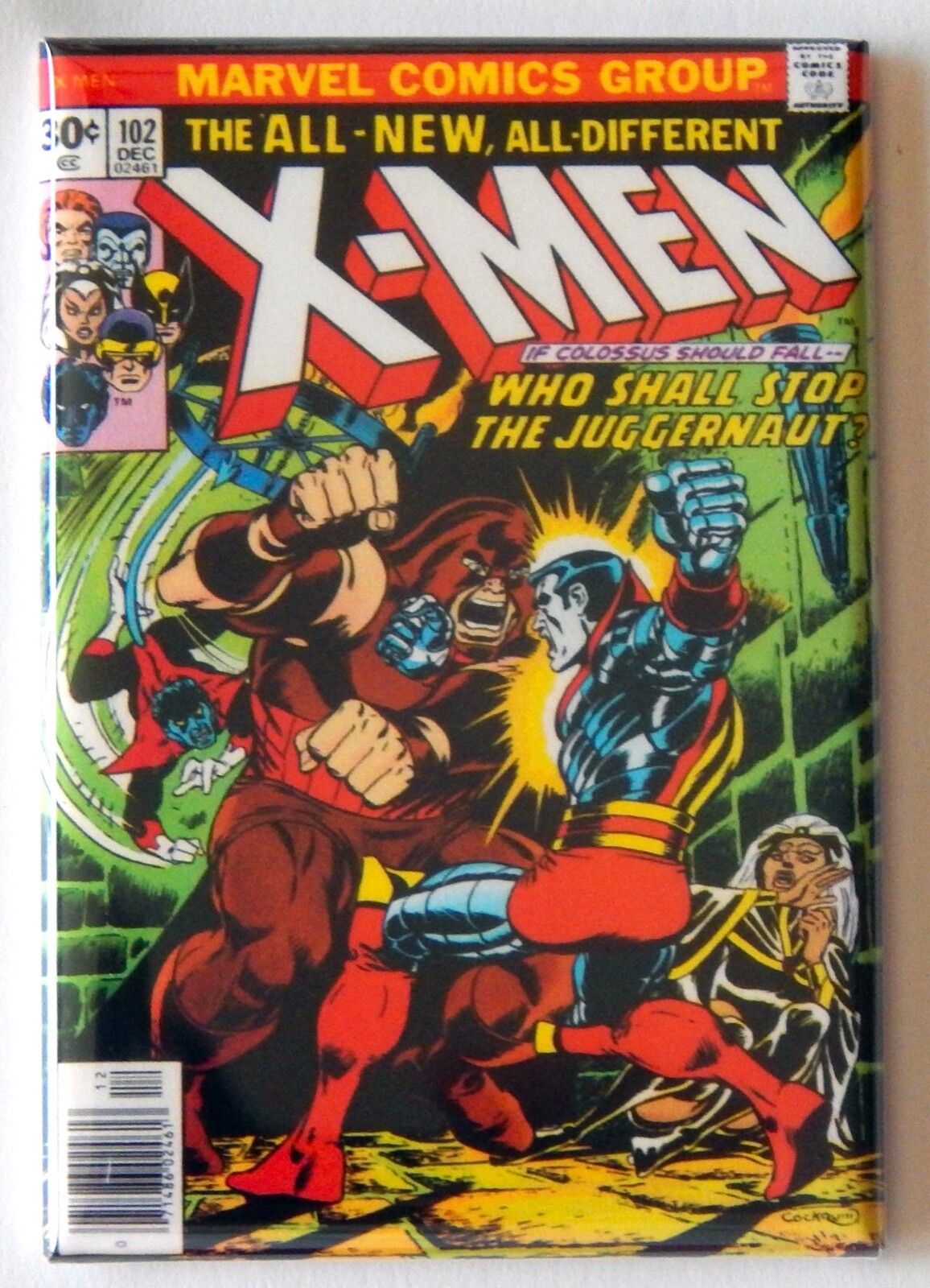 Uncanny X-Men #102 FRIDGE MAGNET comic book