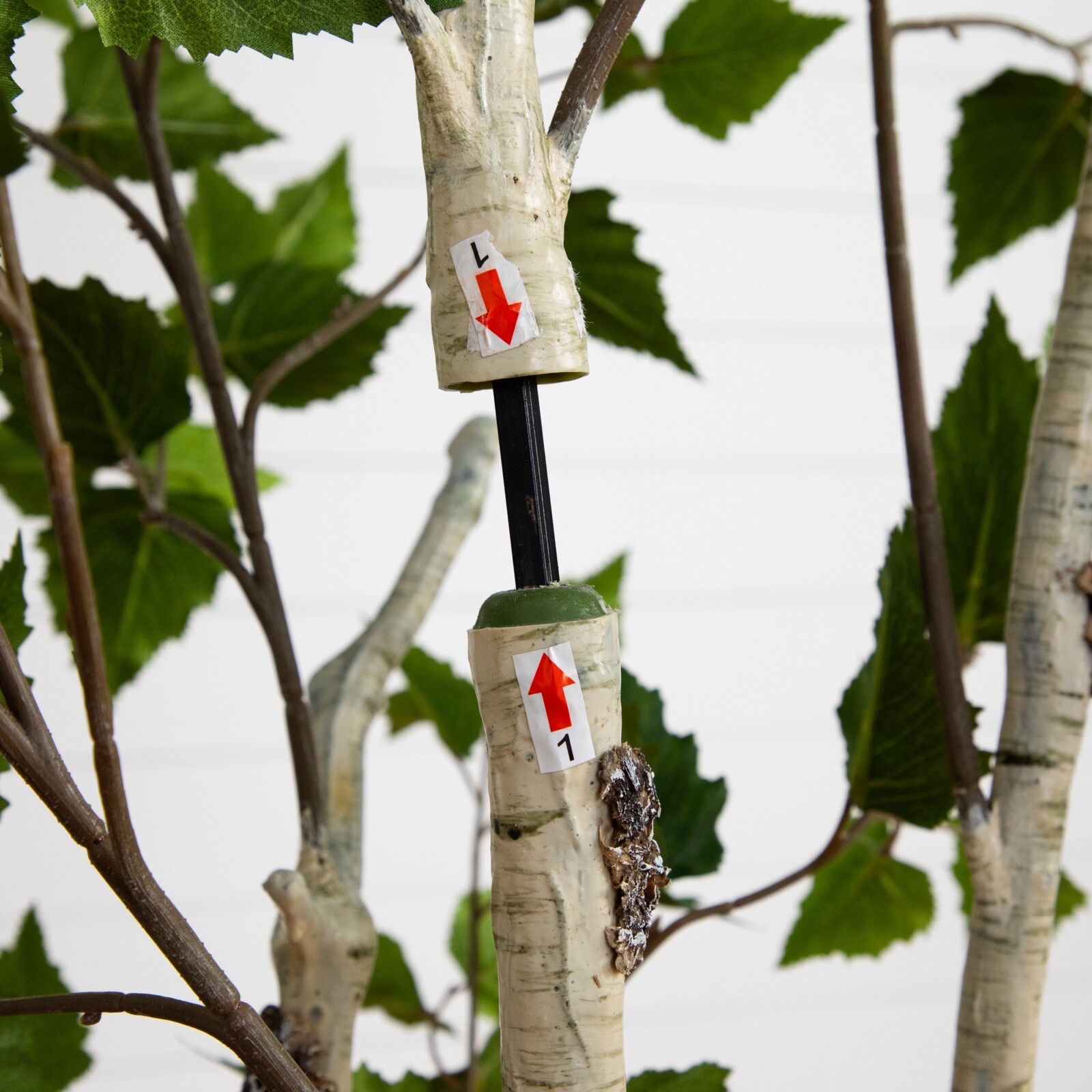 6’ Artificial Birch Tree Home Decor. Retail $199