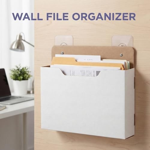 Pack Wall Mount File Holder, Mail File Organizer, Mail Paper Orgnization 6
