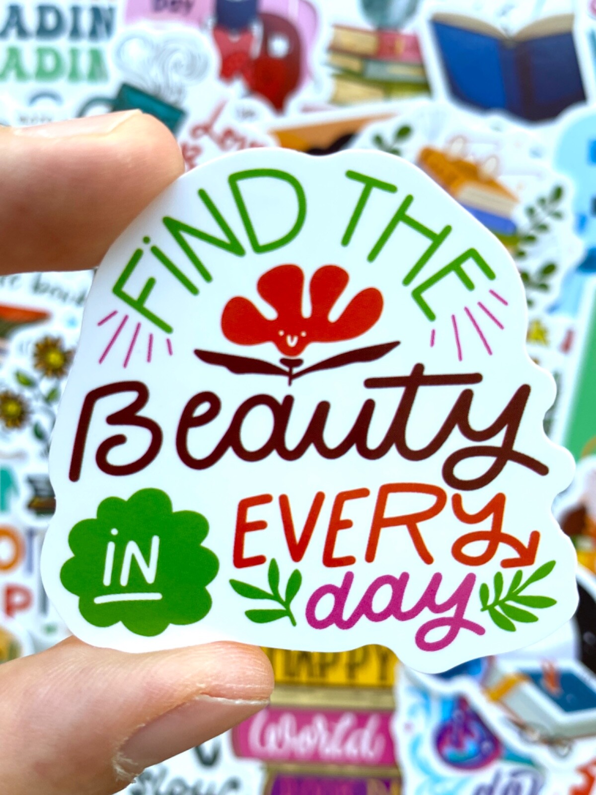 5-50 pcs Love Reading Book Stickers, Cute Fun Bookish Kindle Phone Laptop Decals