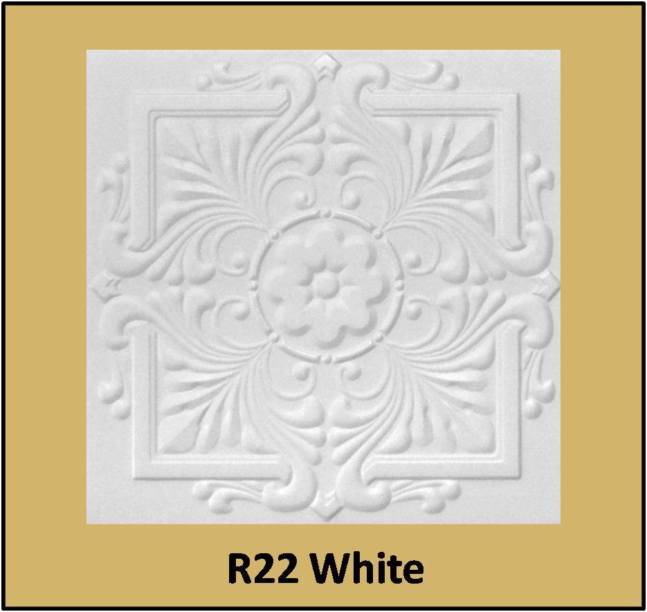 Glue Up Ceiling Tiles Easy Installation R22W SALE