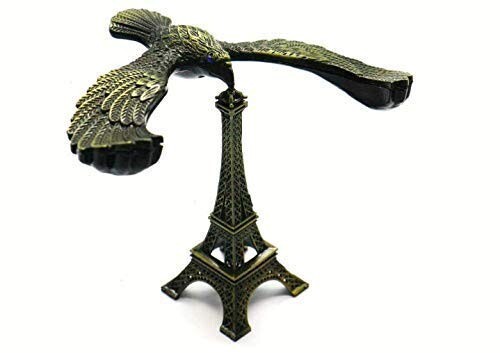 Eagle with Paris Eiffel Tower Showpiece, Metal Gift for Friend | Home Decor