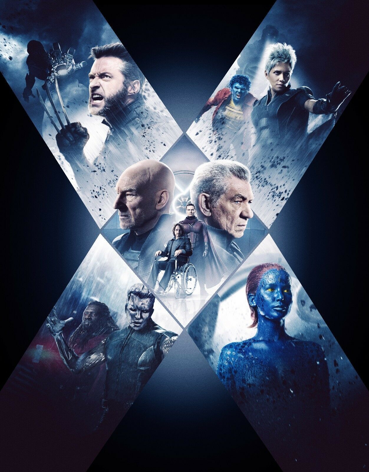 X-Men Days of Future Past (2014) Movie Poster (20×30)- Hugh Jackman, Lawrence v2