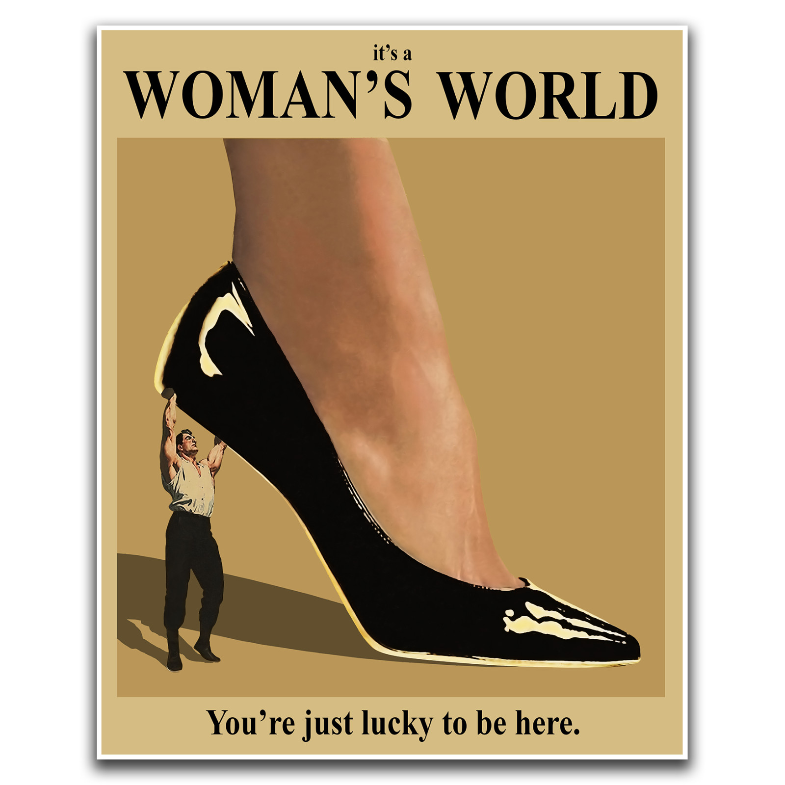 Woman’s World Giantess Premium POSTER MADE IN USA