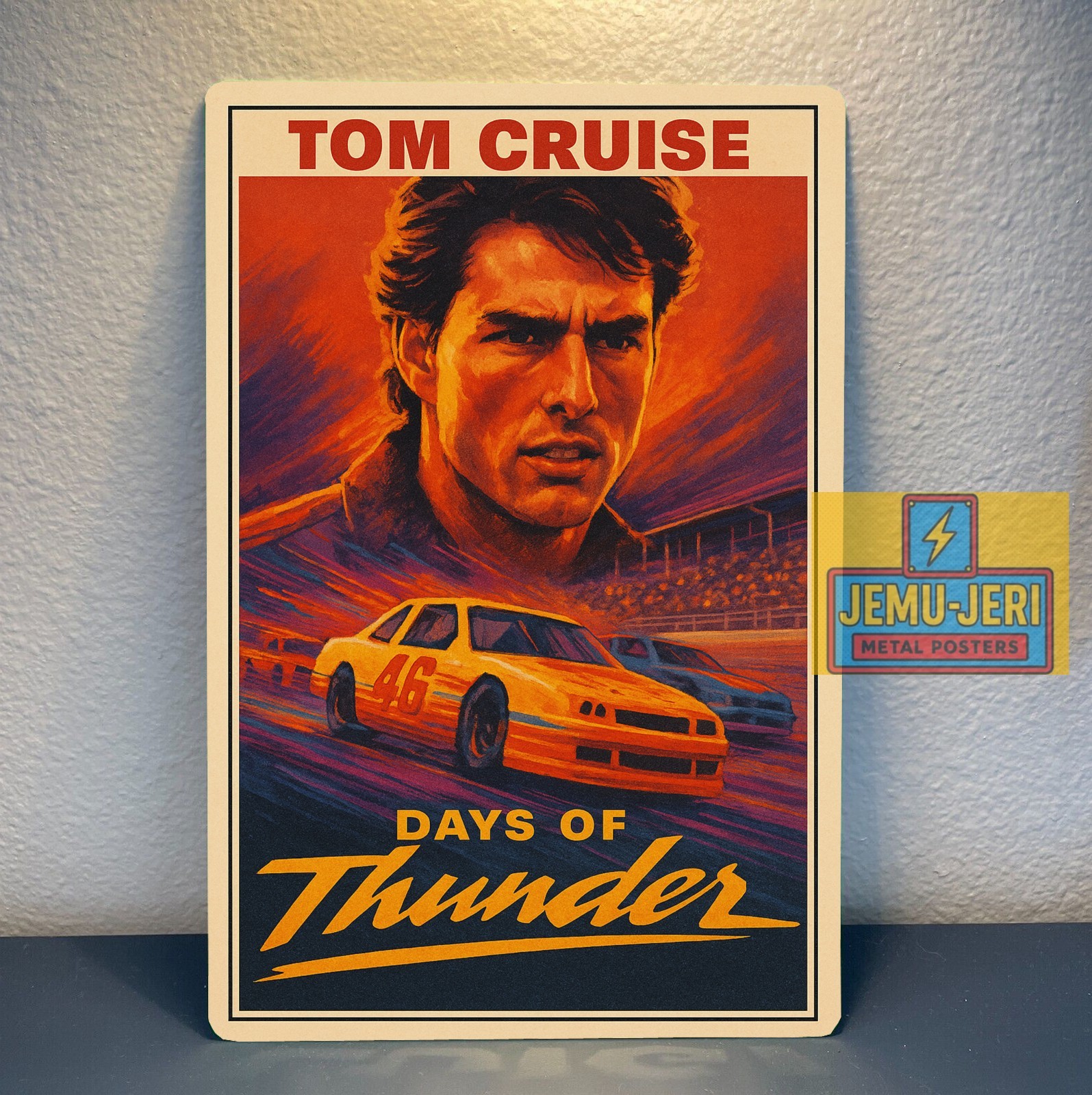 Days of Thunder – Tom Cruise Movie Metal Poster -Collectable Sign- Size:20x30cm