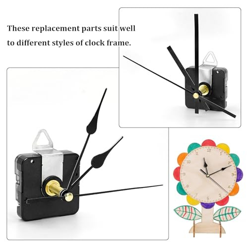 28mm Quartz Long Shaft Clock Movement Kit – DIY Wall Clock Mechanism with 1