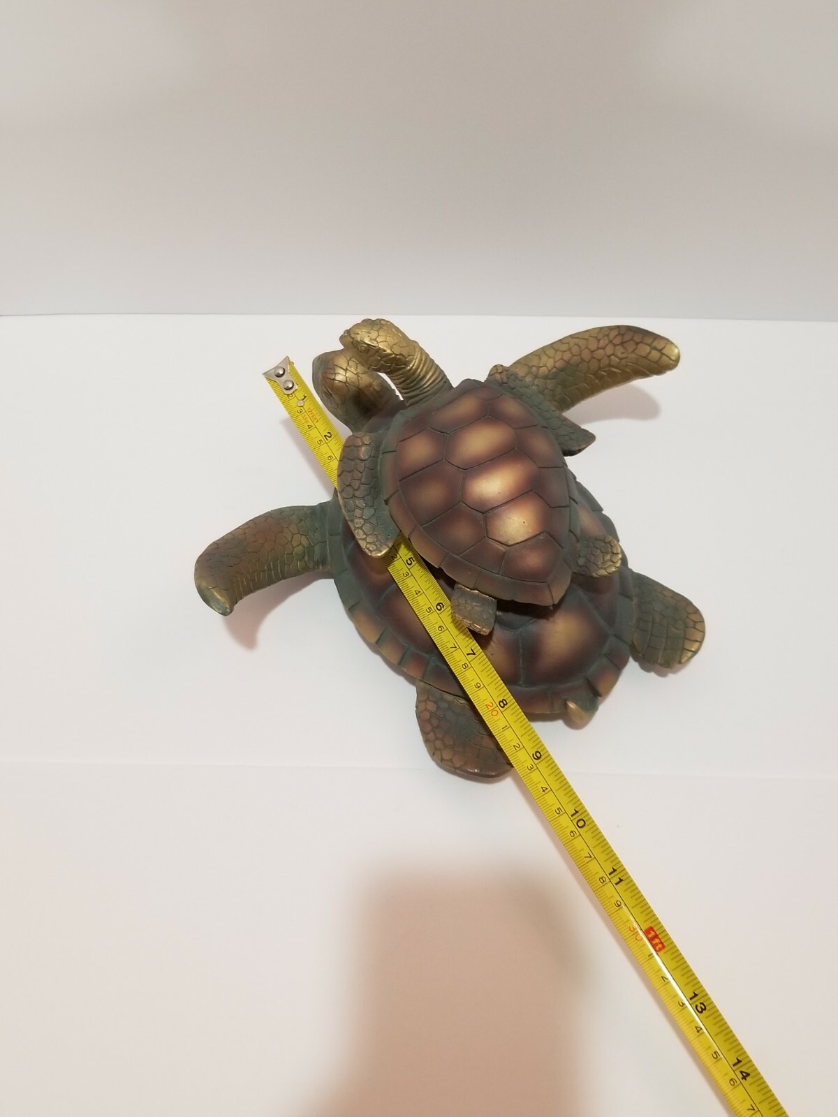 Iridescent Resin Mommy Baby Sea Turtle Family Beach Salt Life Home Decor