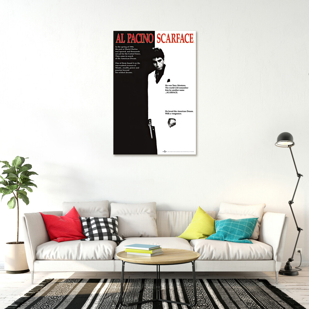 Scarface – Movie Poster (The American Dream – Regular Style) (Size: 24″ X 36″)