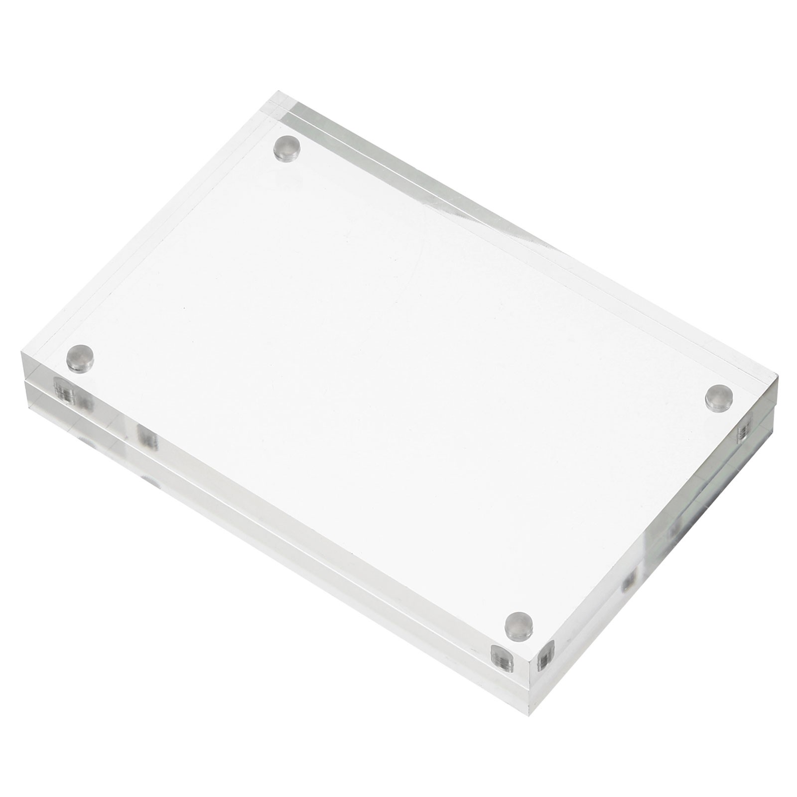 3.2″ x 4.7″ x 0.8″ Acrylic Picture Frame Magnetic Photo Frames Display Clear