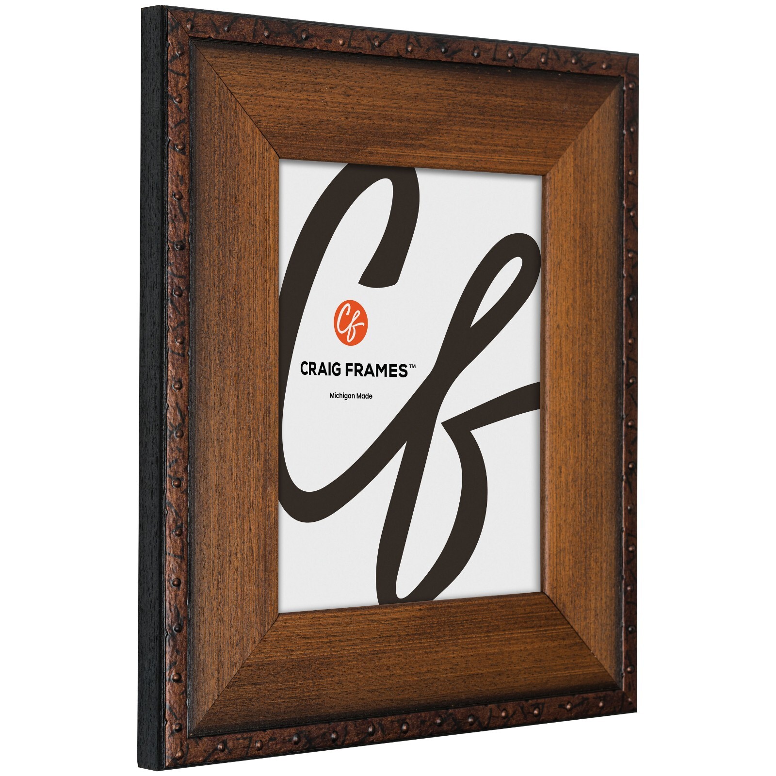 Craig Frames Constitution Nautical, 3 Inches Wide Walnut Brown Picture Frame