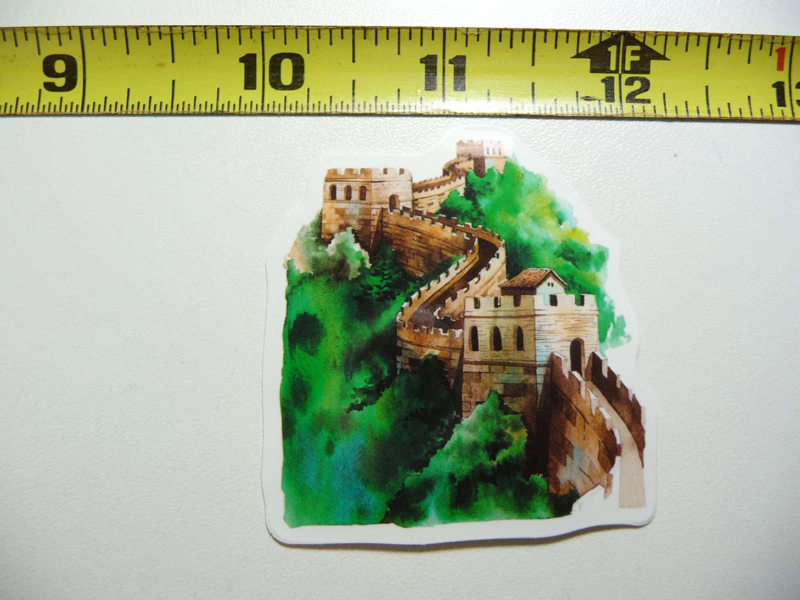 GREAT WALL OF CHINA SMALL STICKER DECAL LANDMARK TOURIST DESTINATION LAPTOP