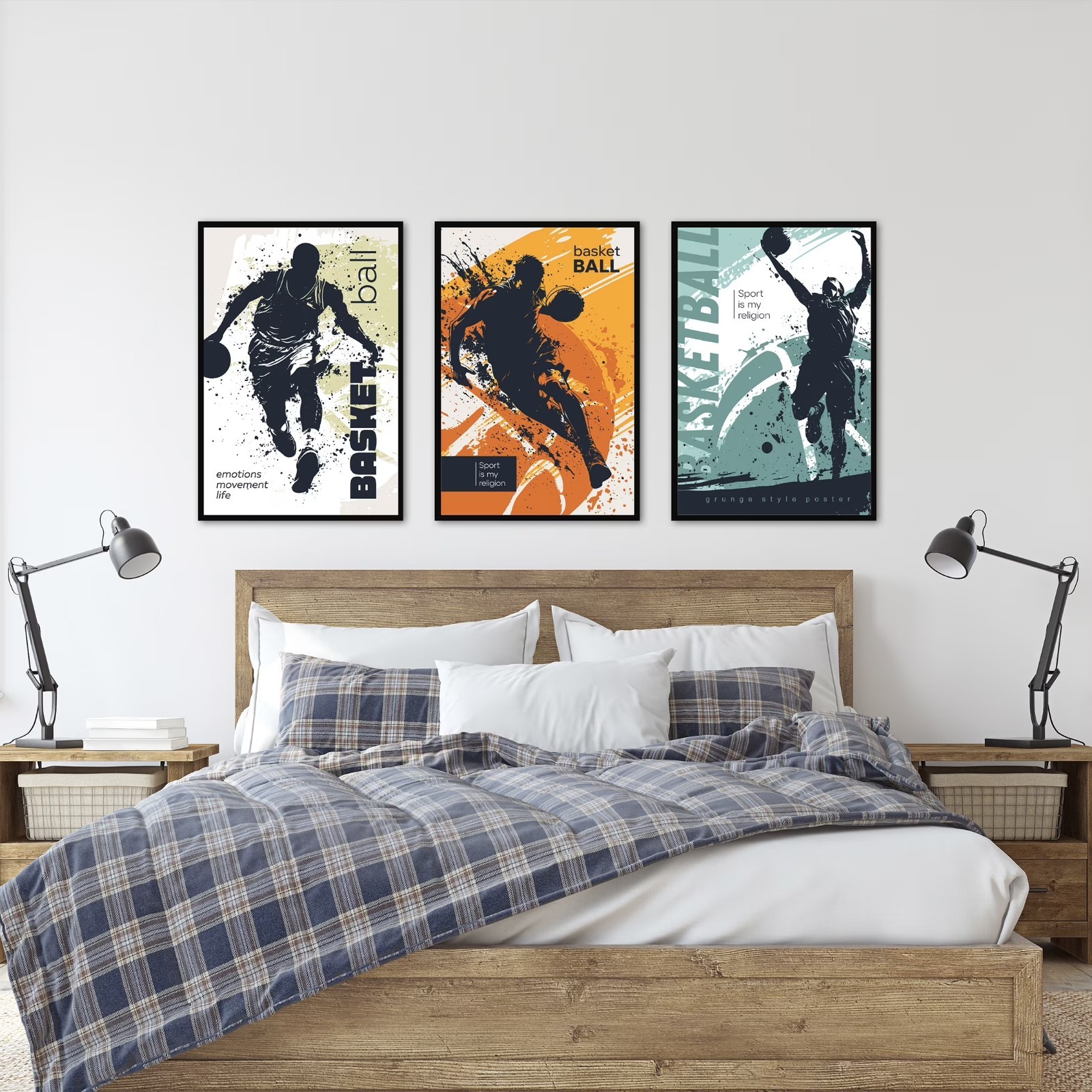 Mainstays 24×36 Black Poster Frame Set of 2 – Wall Mount Display Frames