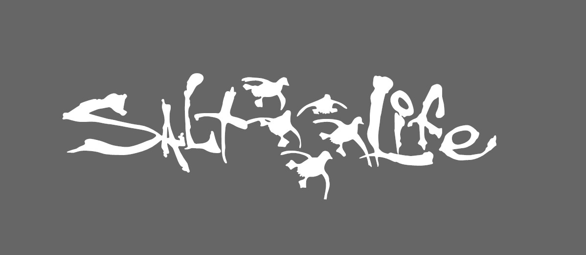 Salt Life Signature Duck Hunting Decal PICK SIZE / COLOR Vinyl Decal – Sticker