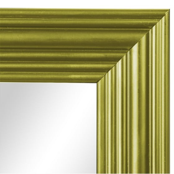 Mainstays 13×49 Gold Rectangle Large Wall Mirror for Bathroom or Living Room