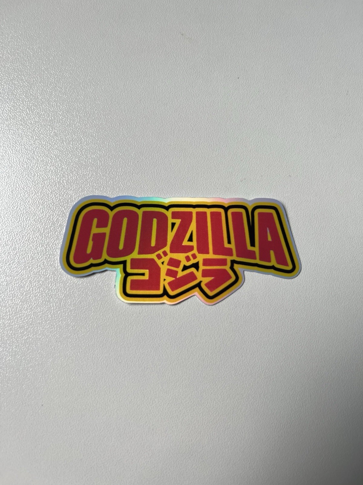 Godzilla Two Pack 2.5 Inch Waterproof Holographic Vinyl Sticker