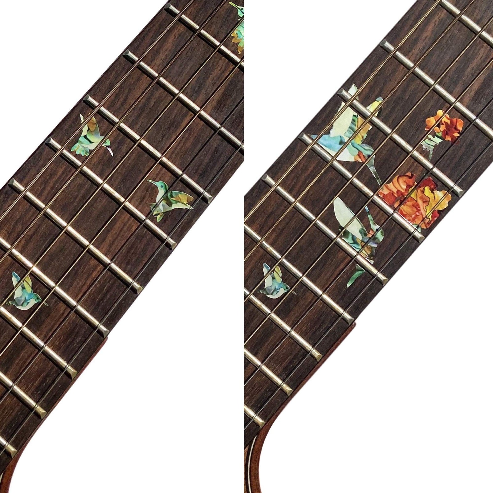 Inlaystickers Bee Hummingbirds – Fret Markers Inlay Stickers Decals for Guita…