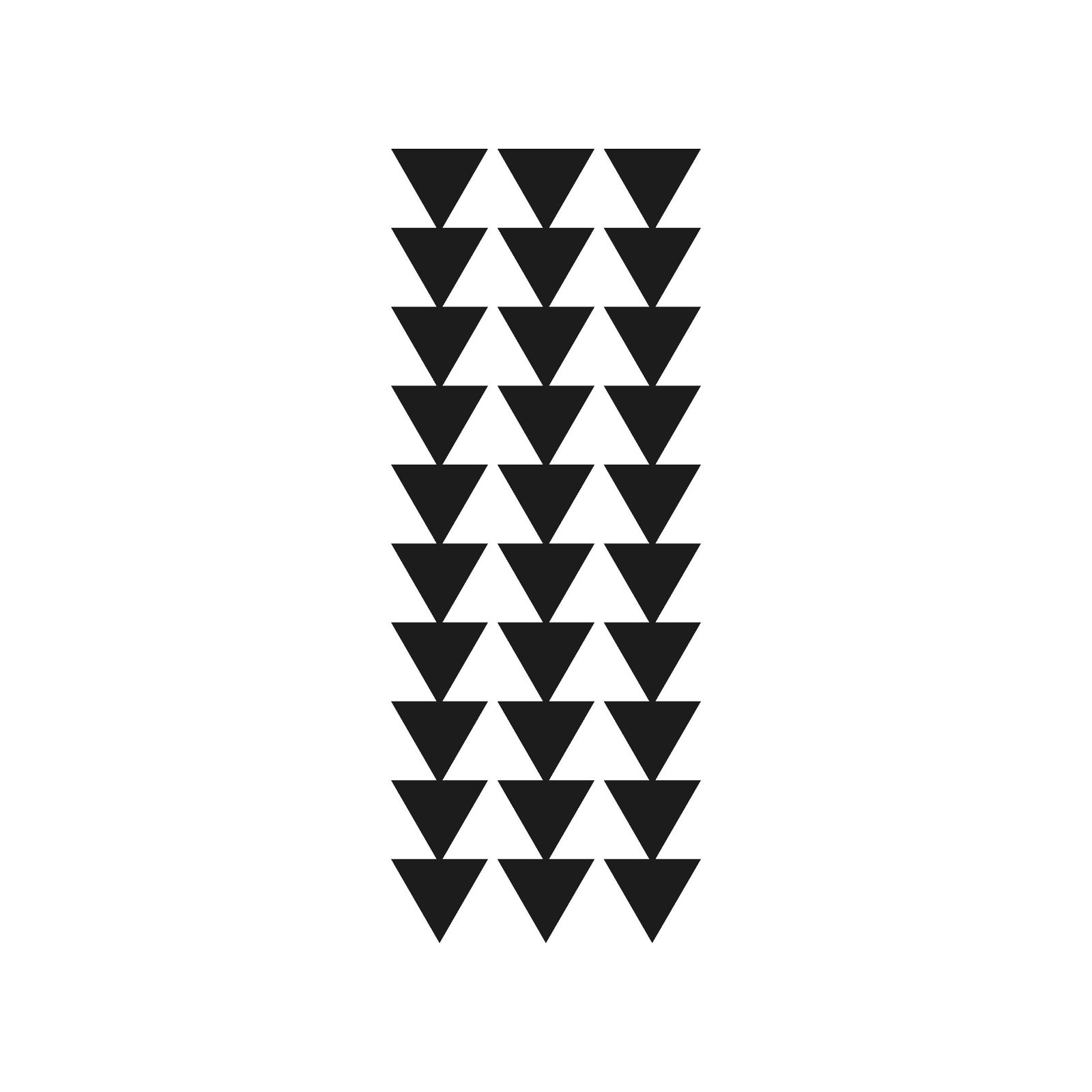Hawaiian Tribal Triangle Vinyl decal Hawaiian laptop car sticker