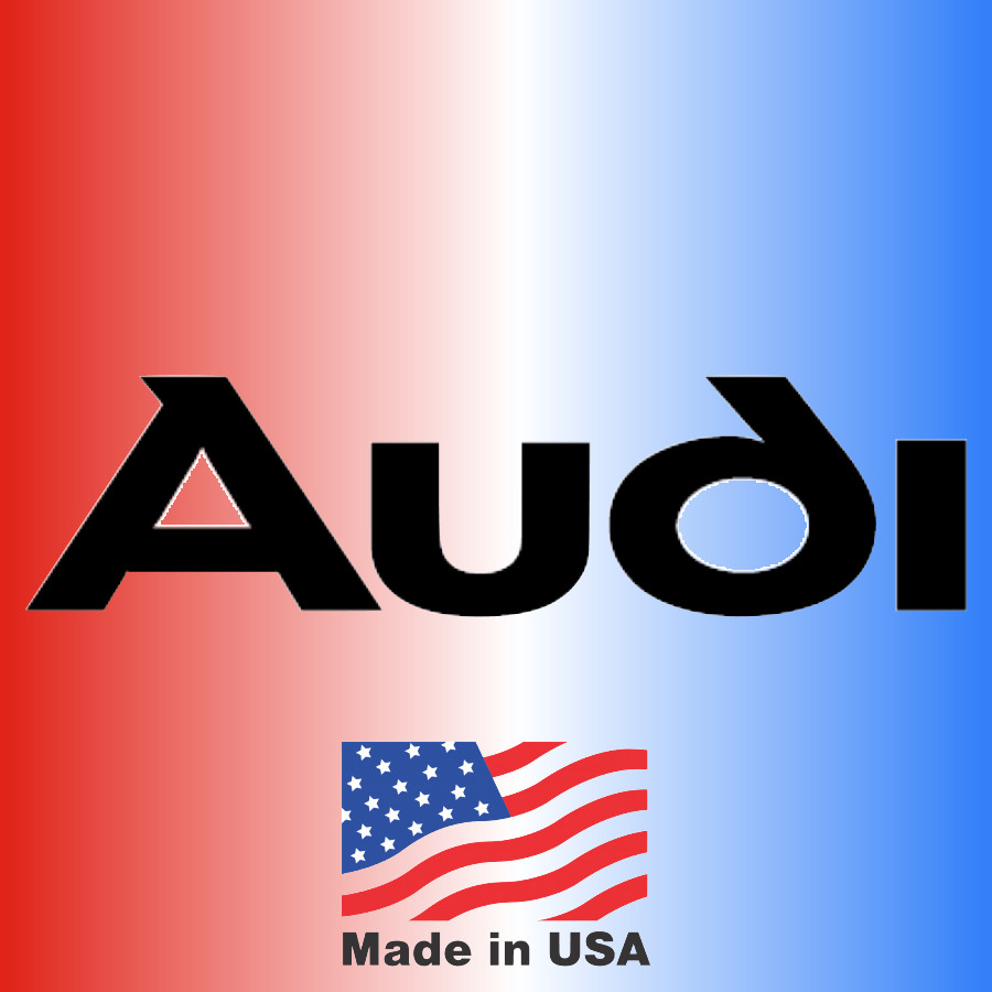 Audi Logo Decal – Many colors available – Free Shipping