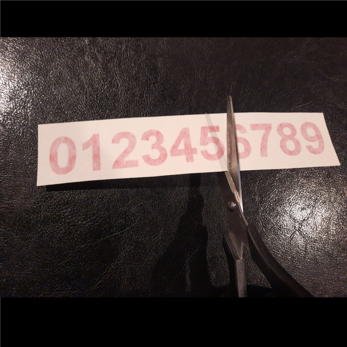 0-9 Set of 40 Numbers Vinyl Sticker Decals Select Color & Size 1/2″ thru 4″