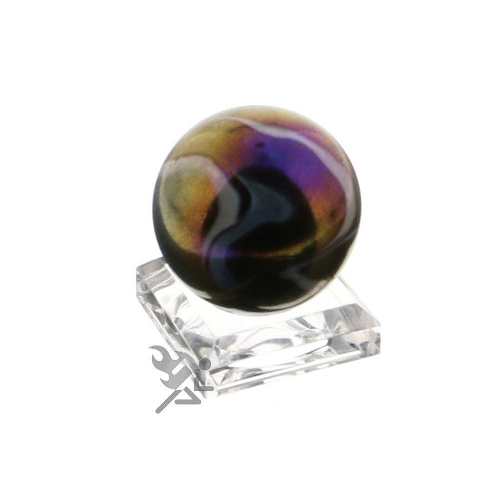 Marble Display Stand Small 7/8″ Square Dimple Block, 12 Pack